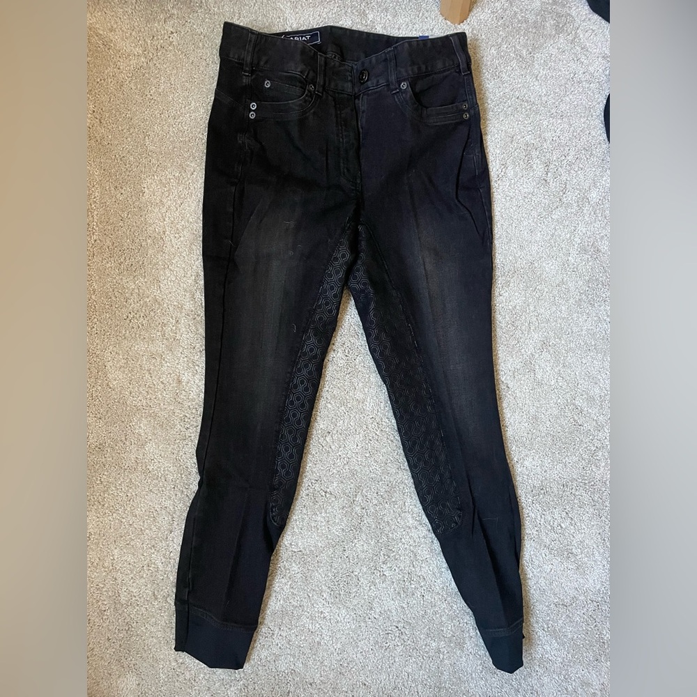 Ariat halo denim full seat breeches